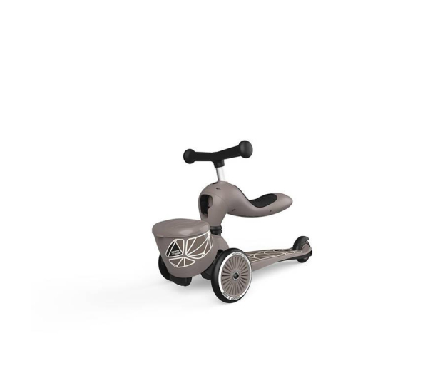 Scoot & Ride Highwaykick 1 Lifestyle Jeździk i hulajnoga 2w1 Brown Lines - 1109673 - zdjęcie 5